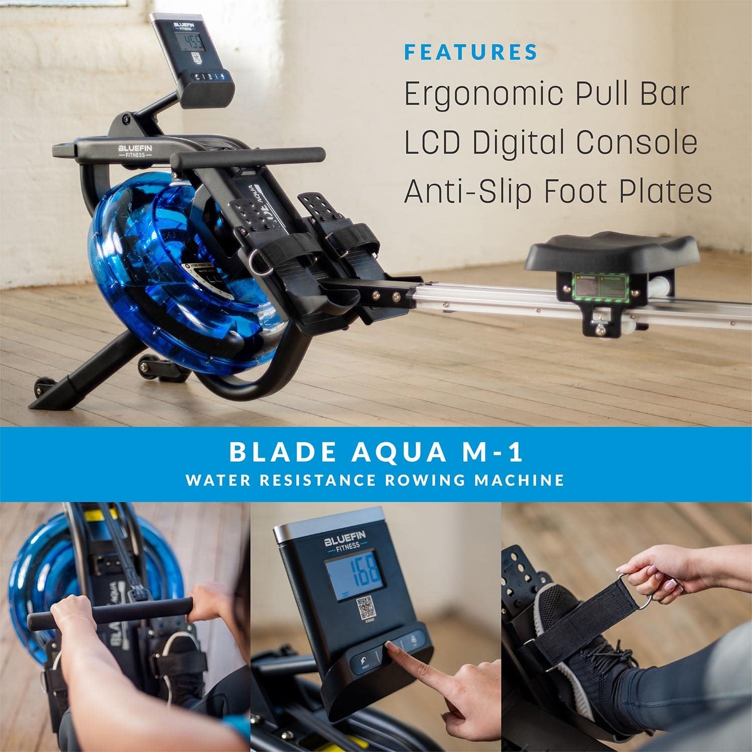 Bluefin Blade Aqua M-1 Water Resistance Rowing Machine - Owners Review