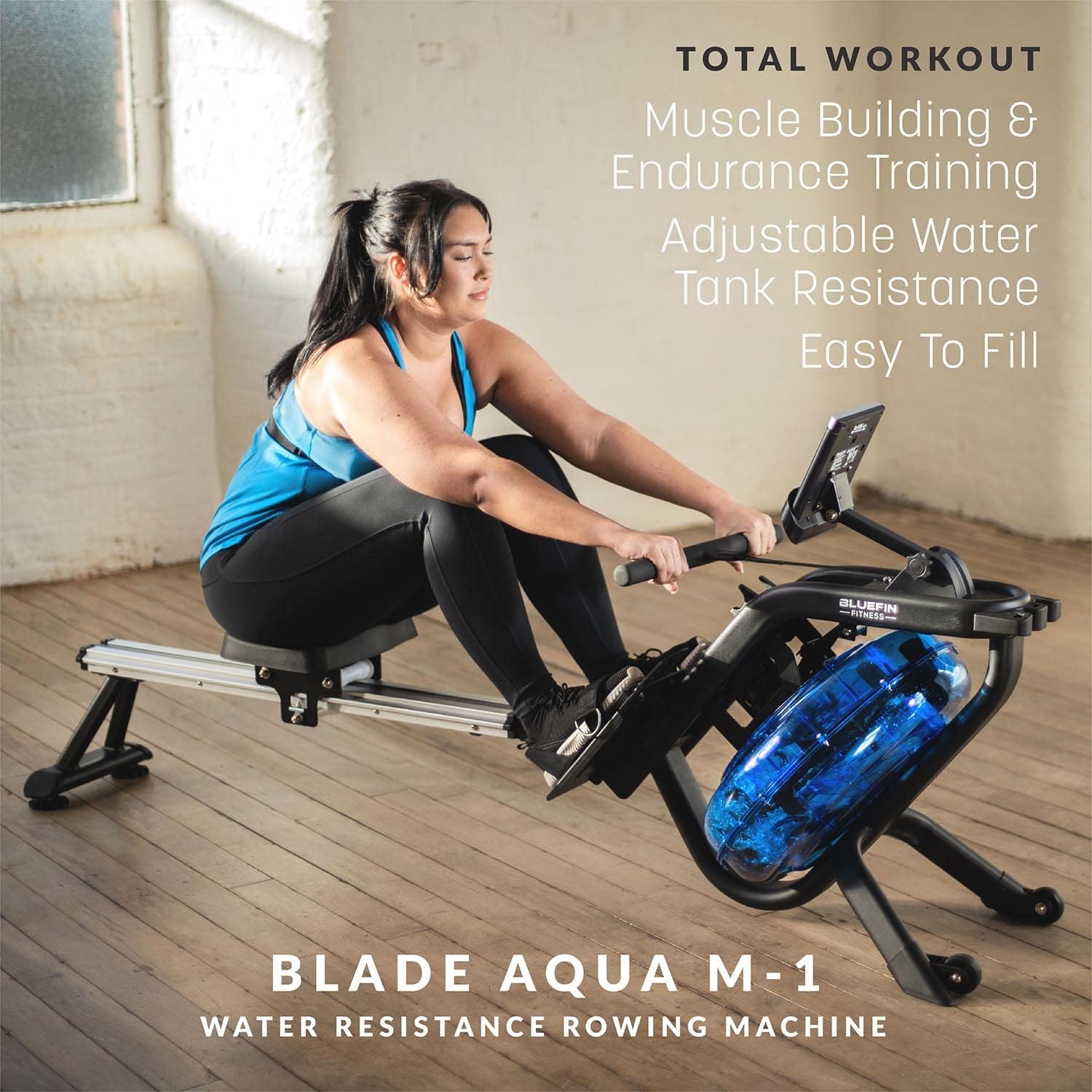 Bluefin Blade Aqua M-1 Water Resistance Rowing Machine Review
