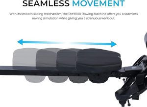 Fit4home Air Rowing Machine RM91100 - Seamless Movement