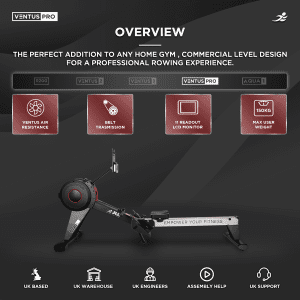 JLL® Ventus Pro Air Rower Review